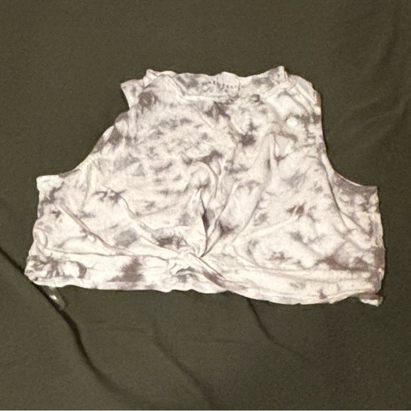 Cropped TYE-Dyed Aeropostale Muscle Tee - Picture 1 of 3